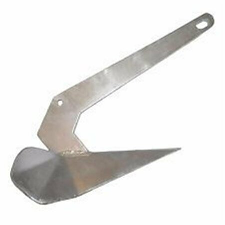 LASTPLAY EXPA14S 14 lbs Stainless Steel Boat Tector Plow Anchor LA2624224